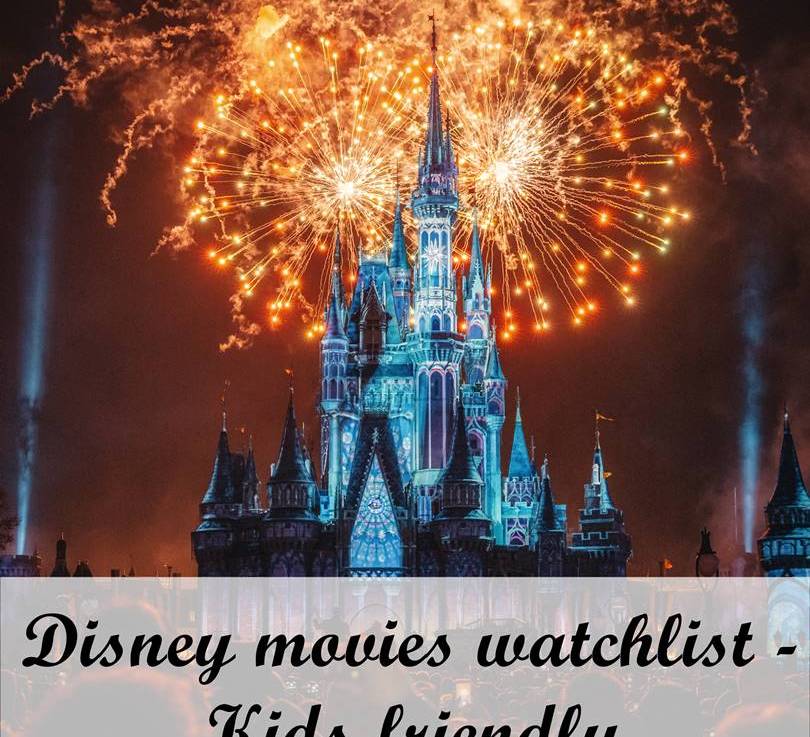Disney movies watchlist – Kids friendly